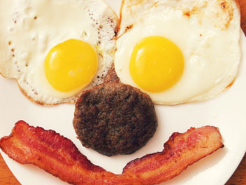 some eggs